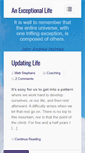 Mobile Screenshot of anexceptionallife.com